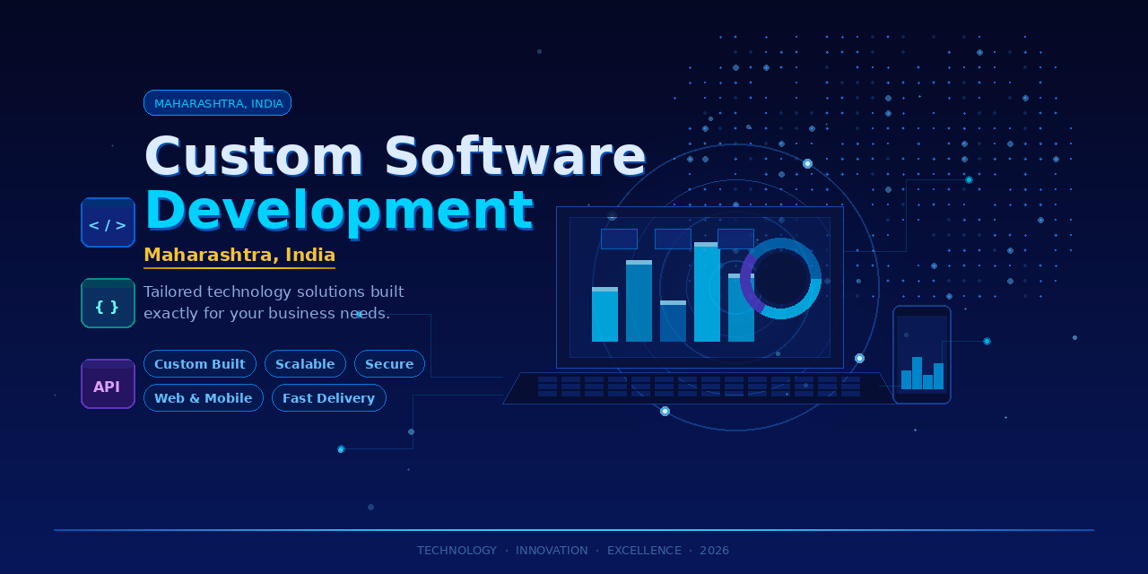 Custom Software Development Companies in Maharashtra