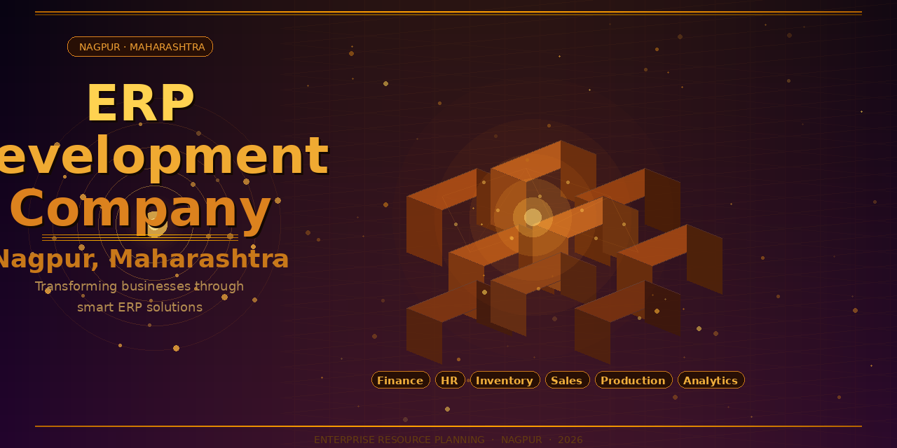 Top ERP Development Companies in Nagpur, Maharashtra